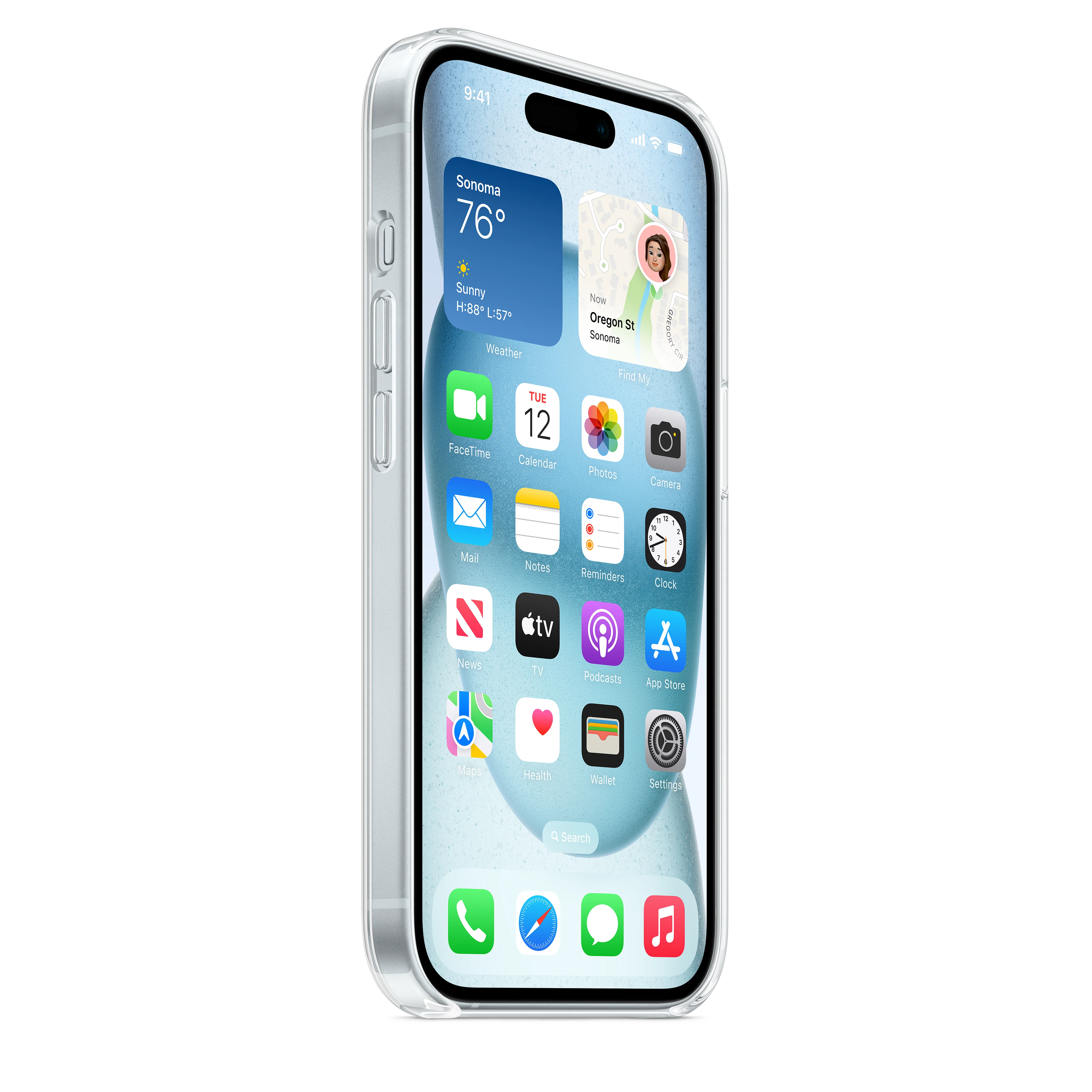 Funda transparente con MagSafe para el iPhone 15 - Image 7