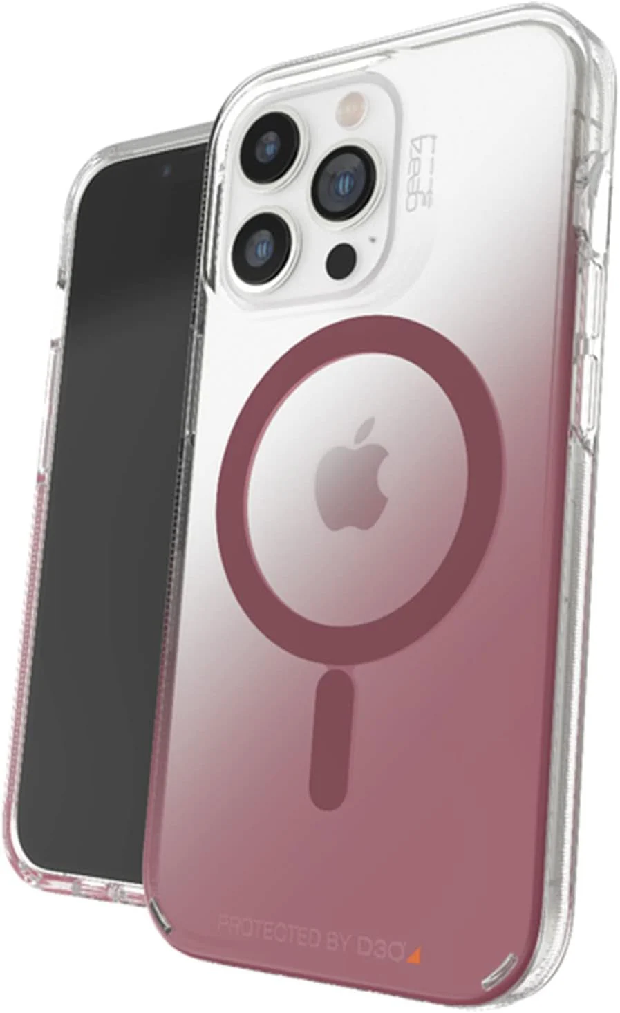 CASE GEAR4 MILAN SNAP MAGSAFE PARA IPHONE 13 PRO - CLEAR/ROSA - Image 2