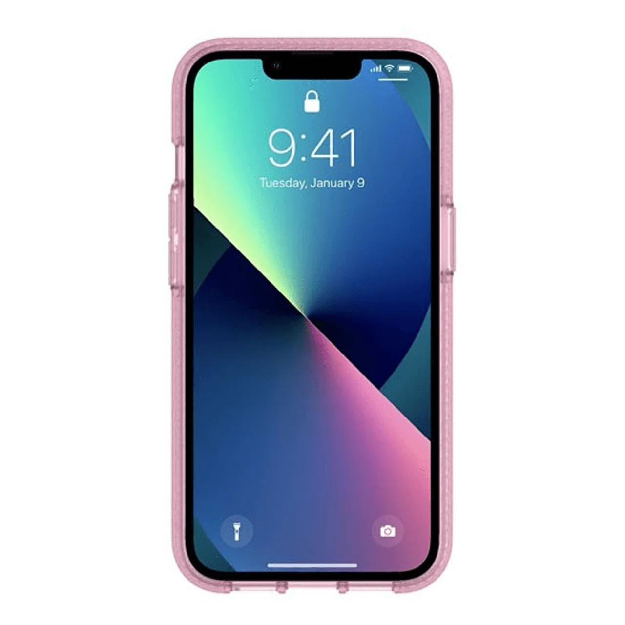 Case Griffin Survivor Transparente Para iPhone 13 Rosa - Image 2