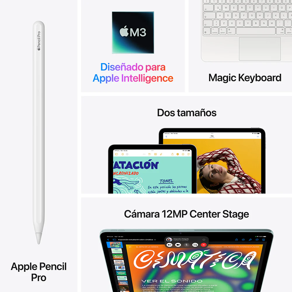 iPad Air de 11 pulgadas Wi-Fi 512 GB - Gris espacial (M3) - Image 9