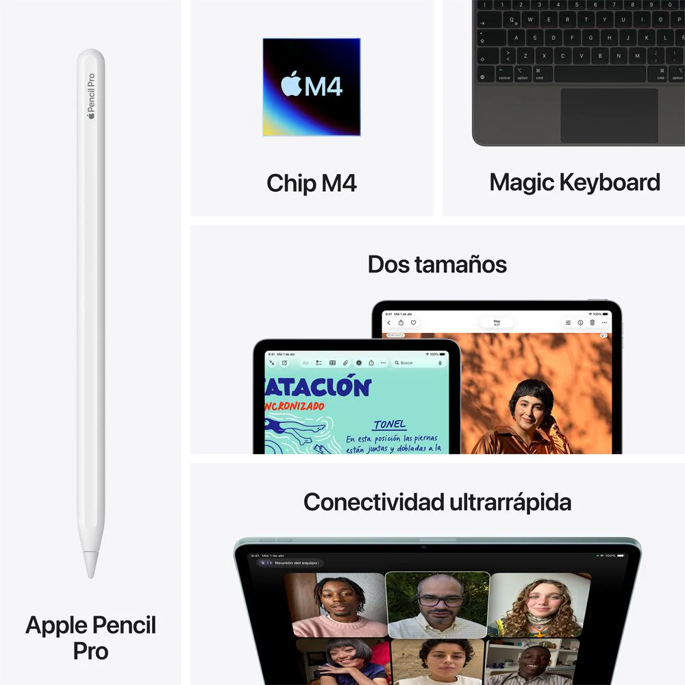 iPad Air de 11 pulgadas Wi-Fi 128 GB - Azul (M4) - Image 9