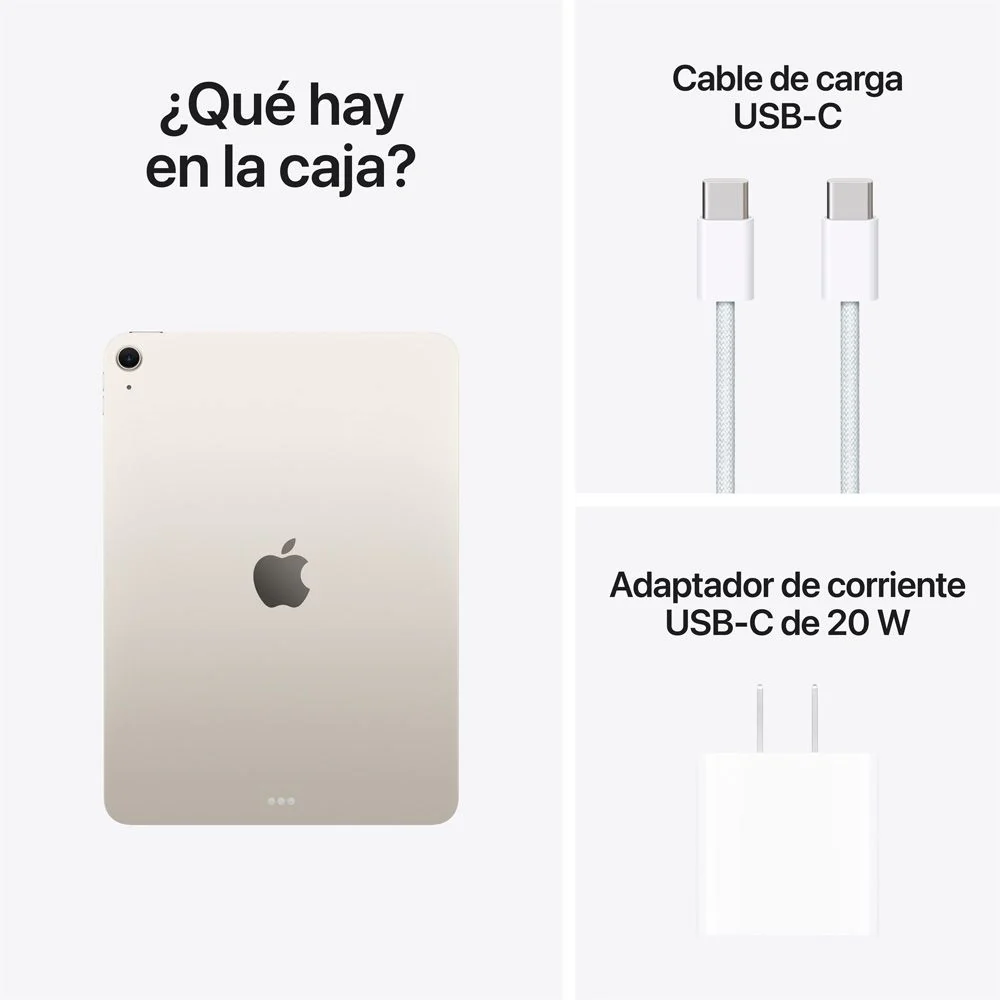 iPad Air de 11 pulgadas Wi-Fi 128 GB - Blanco estelar (M4) - Image 10