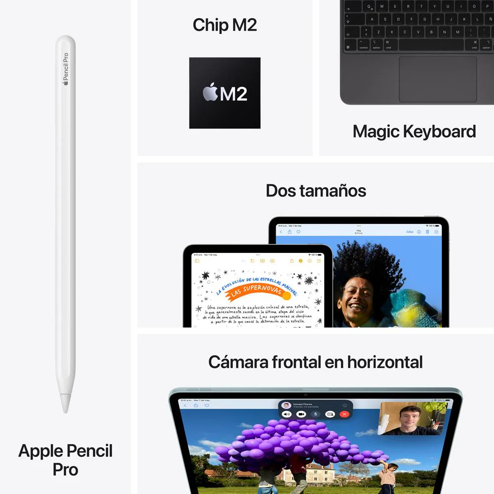 iPad Air de 13 pulgadas Wi-Fi 256 GB - Morado (M2) - Image 9