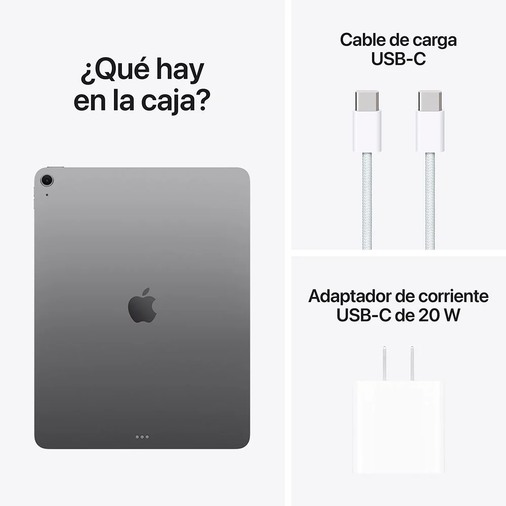 iPad Air de 13 pulgadas Wi-Fi 128 GB - Gris espacial (M3) - Image 10