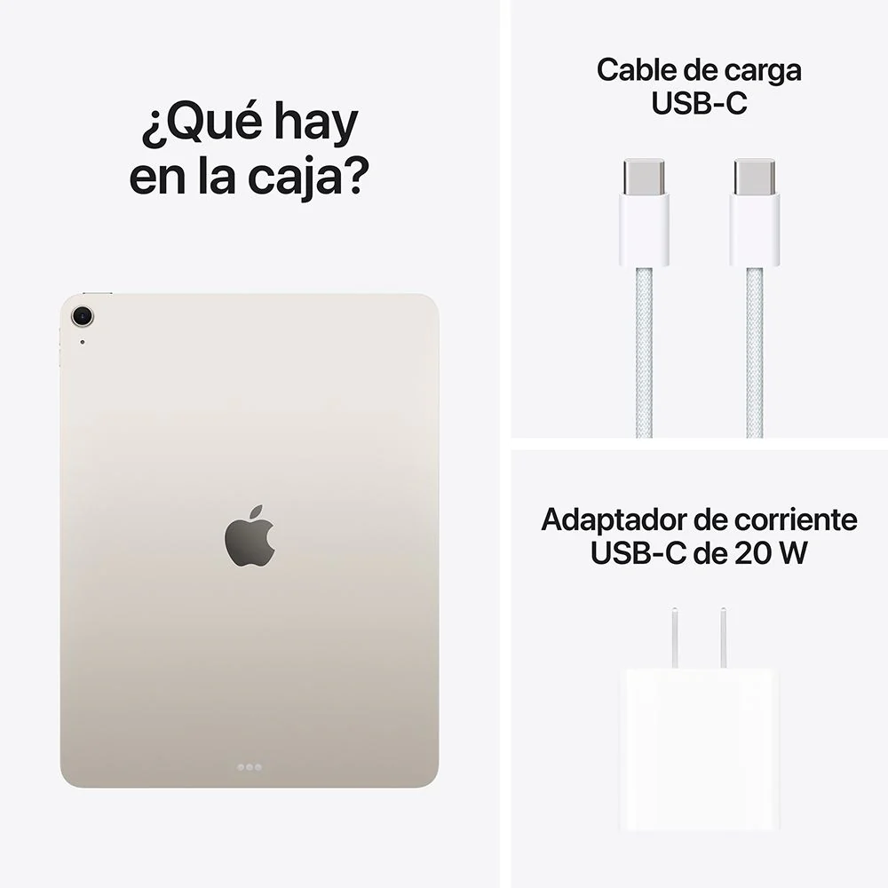 iPad Air de 13 pulgadas Wi-Fi 1 TB - Blanco estrella (M3) - Image 10