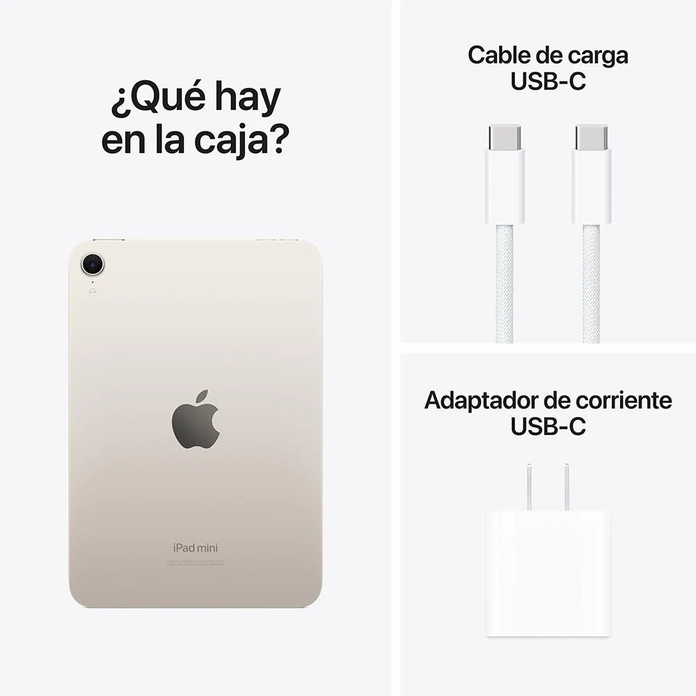 iPad mini Wi-Fi 128 GB - Blanco estrella (A17 Pro) - Image 10