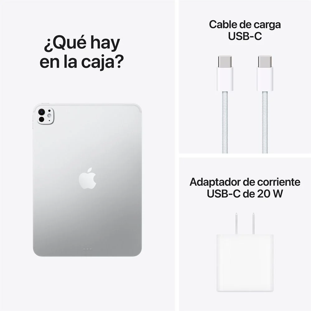 iPad Pro de 11 pulgadas Wi-Fi 512 GB Vidrio estándar - Color plata (M5) - Image 9