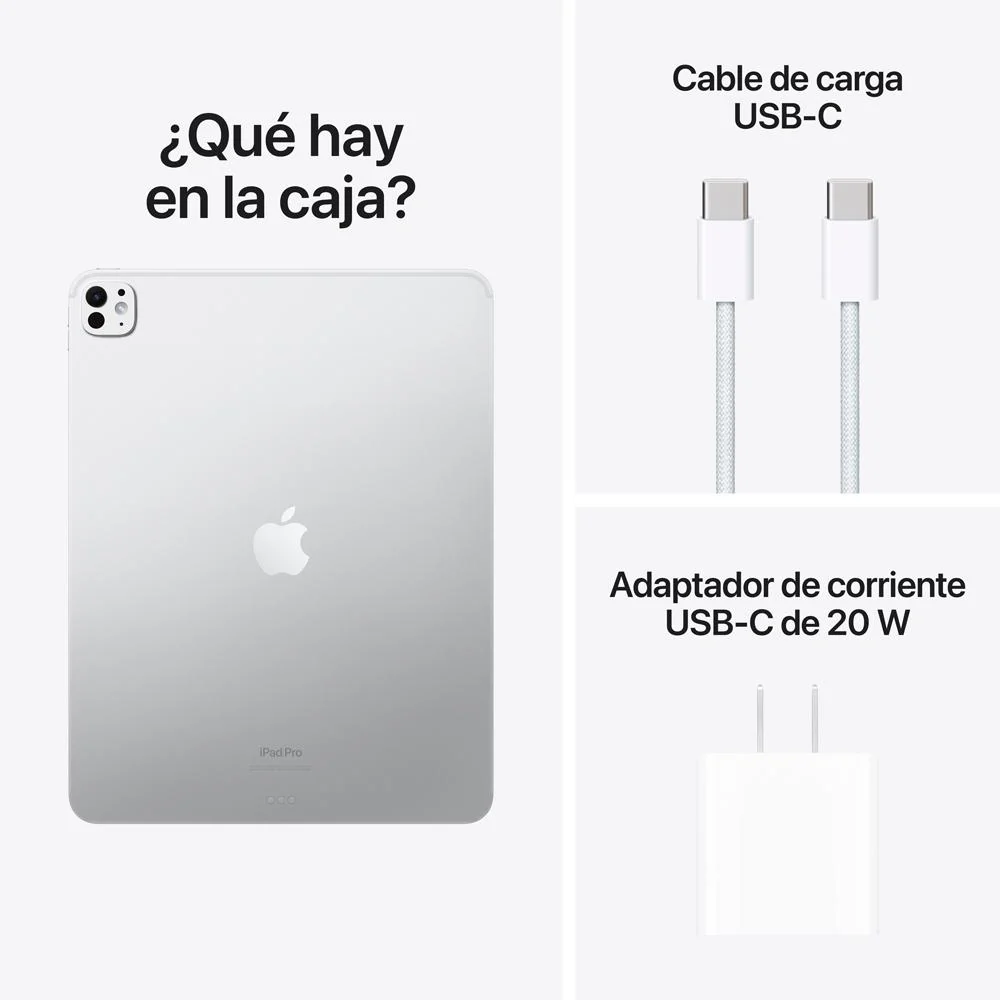 iPad Pro de 13 pulgadas Wi-Fi 512 GB Vidrio estándar - Plata (M4) - Image 10