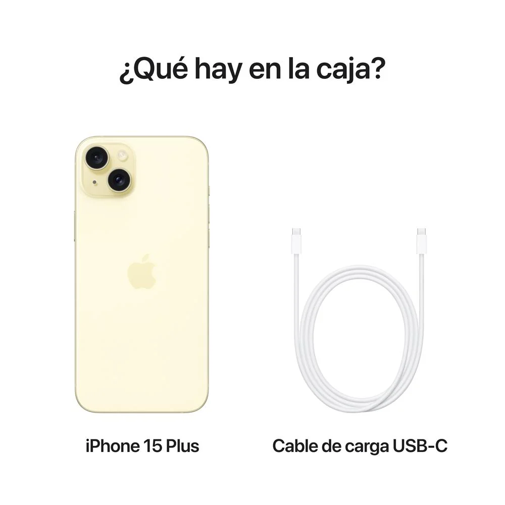 iPhone 15 Plus 256 GB en amarillo - Image 9