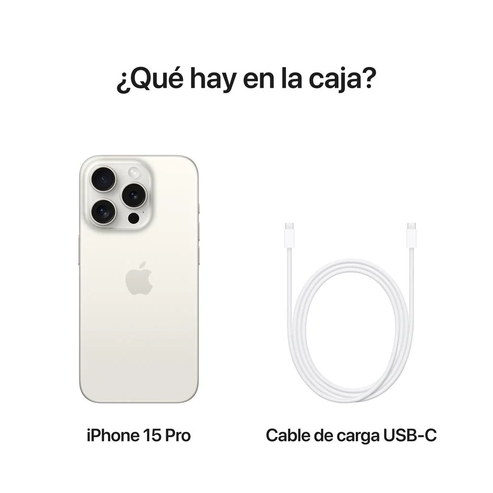 iPhone 15 Pro 256 GB Titanio blanco - Image 8
