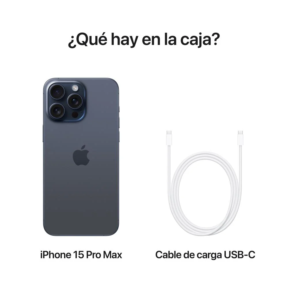 iPhone 15 Pro Max 256 GB Titanio azul - Image 9