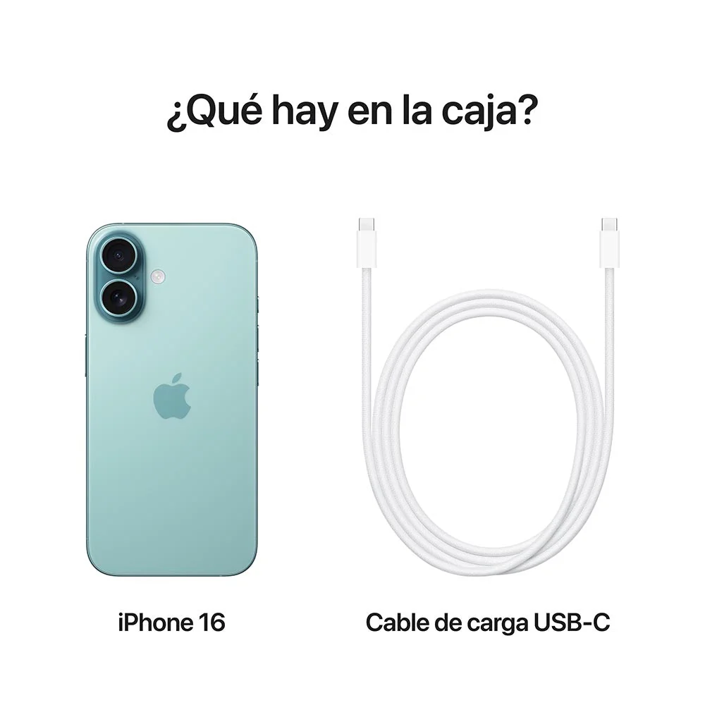 iPhone 16 128 GB Verde azulado - Image 9