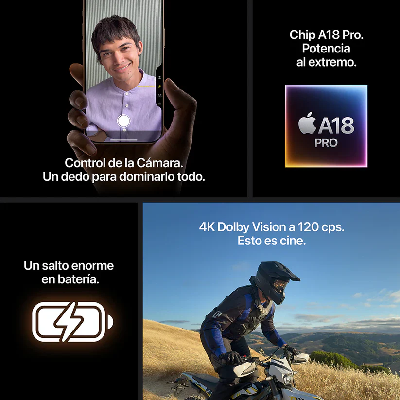 iPhone 16 Pro 128 GB Titanio natural - Image 8