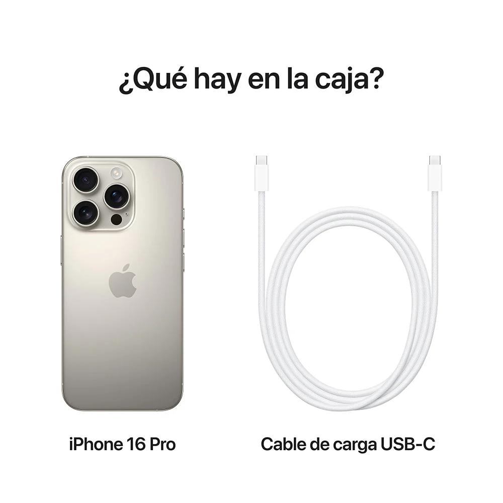 iPhone 16 Pro 128 GB Titanio natural - Image 9