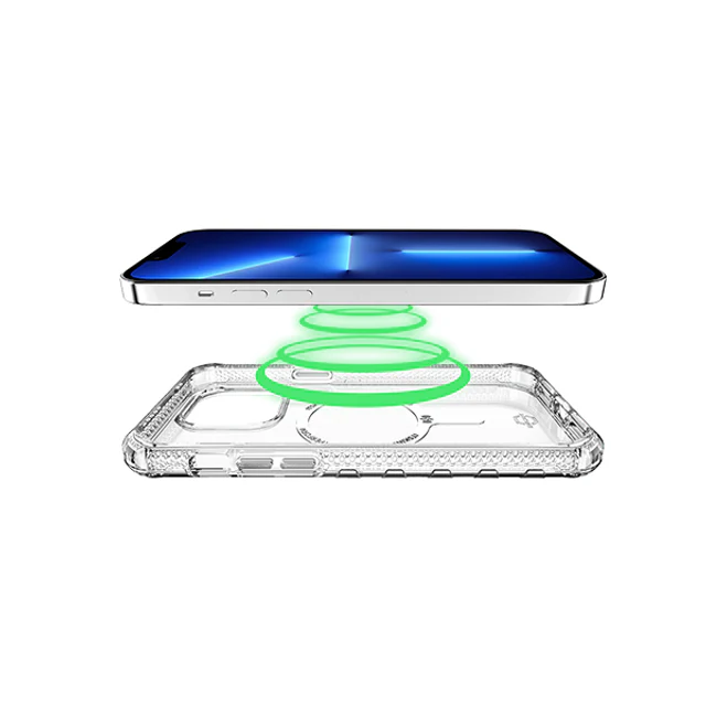 Case ITSKINS Supreme MagClear para iPhone 14 Pro - Transparente - Image 4