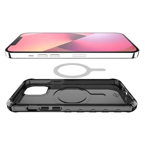 Case ITSKINS Supreme MagClear Para iPhone 13 Pro - Grafito - Image 3