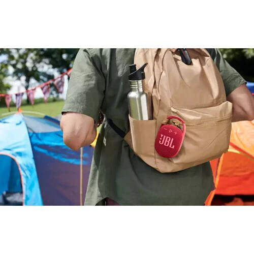 JBL Speaker Clip 4 Speaker Bluetooth - Red - Image 2