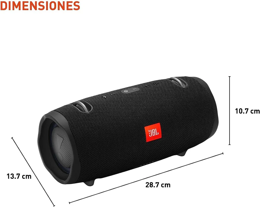 SPEAKER JBL XTREME 2 PORTABLE BLUETOOTH BLACK - Image 2