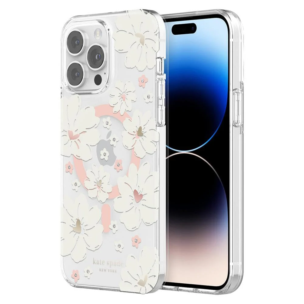 Case Kate Spade NY MagSafe Para iPhone 14 Pro– Floral - Image 2