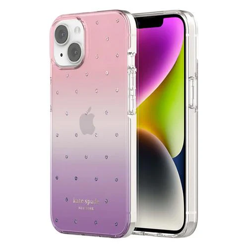 Case Kate Spade NY Protective para iPhone 14 Plus- Violet/Pink - Image 4