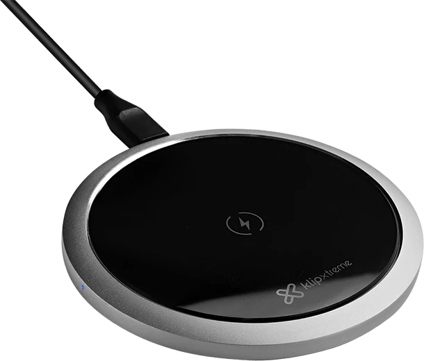Cargador Inalámbrico Qi Klip Xtreme Halo KMA-850 7.5W/10W -Negro