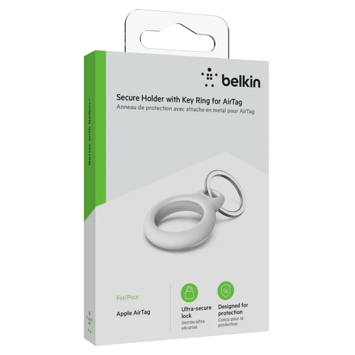 Llavero Belkin De Seguridad Para AirTag - Blanco - Image 8