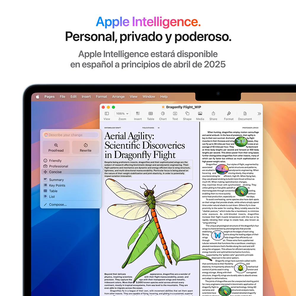MacBook Air de 13 pulgadas: Chip M4 de Apple con CPU de 10 núcleos y GPU de 8 núcleos, 256 GB SSD - Azul cielo - Image 6