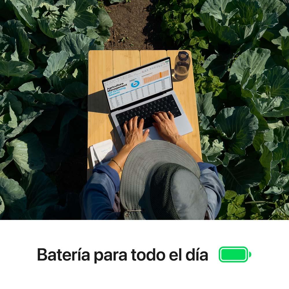 MacBook Pro de 14 pulgadas: Chip M4 de Apple con CPU de 10 núcleos y GPU de 10 núcleos, 1 TB SSD - Negro espacial - Image 4