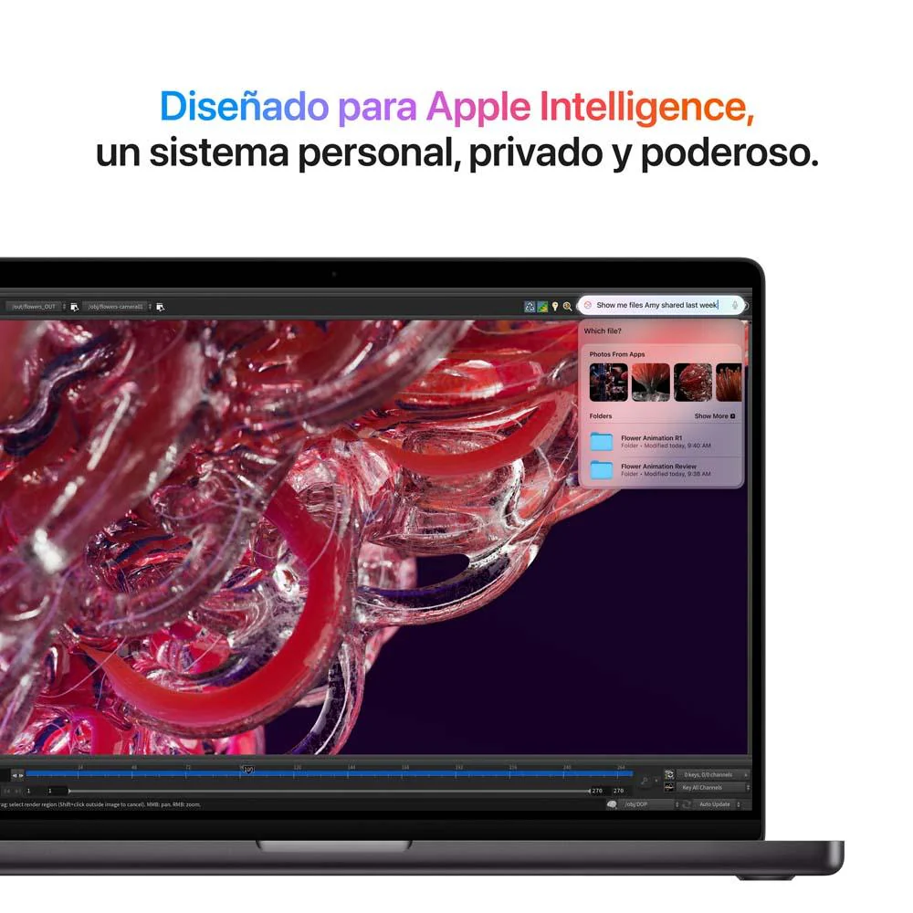 MacBook Pro de 14 pulgadas: Chip M4 de Apple con CPU de 10 núcleos y GPU de 10 núcleos, 1 TB SSD - Negro espacial - Image 5