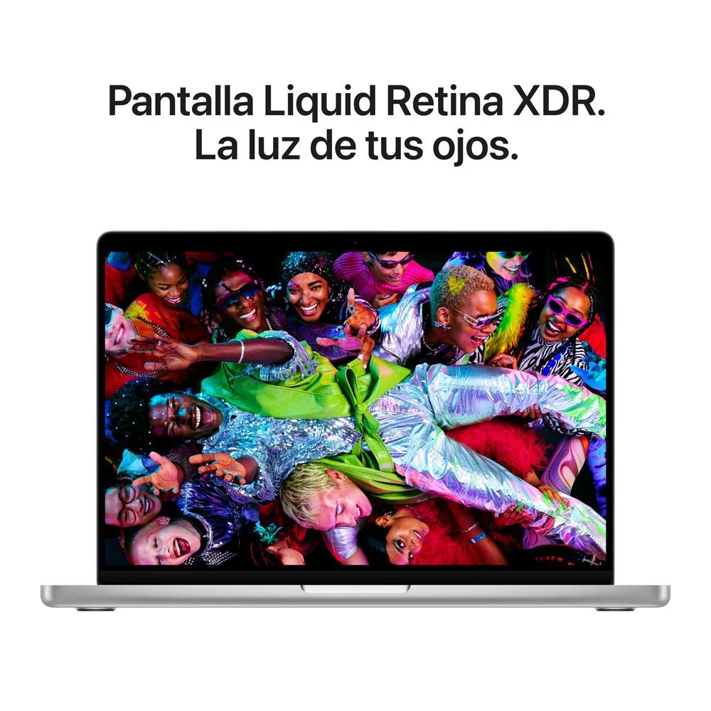 MacBook Pro de 14 pulgadas: Chip M5 de Apple con CPU de 10 núcleos y GPU de 10 núcleos, 512 GB SSD - Color plata - Image 6
