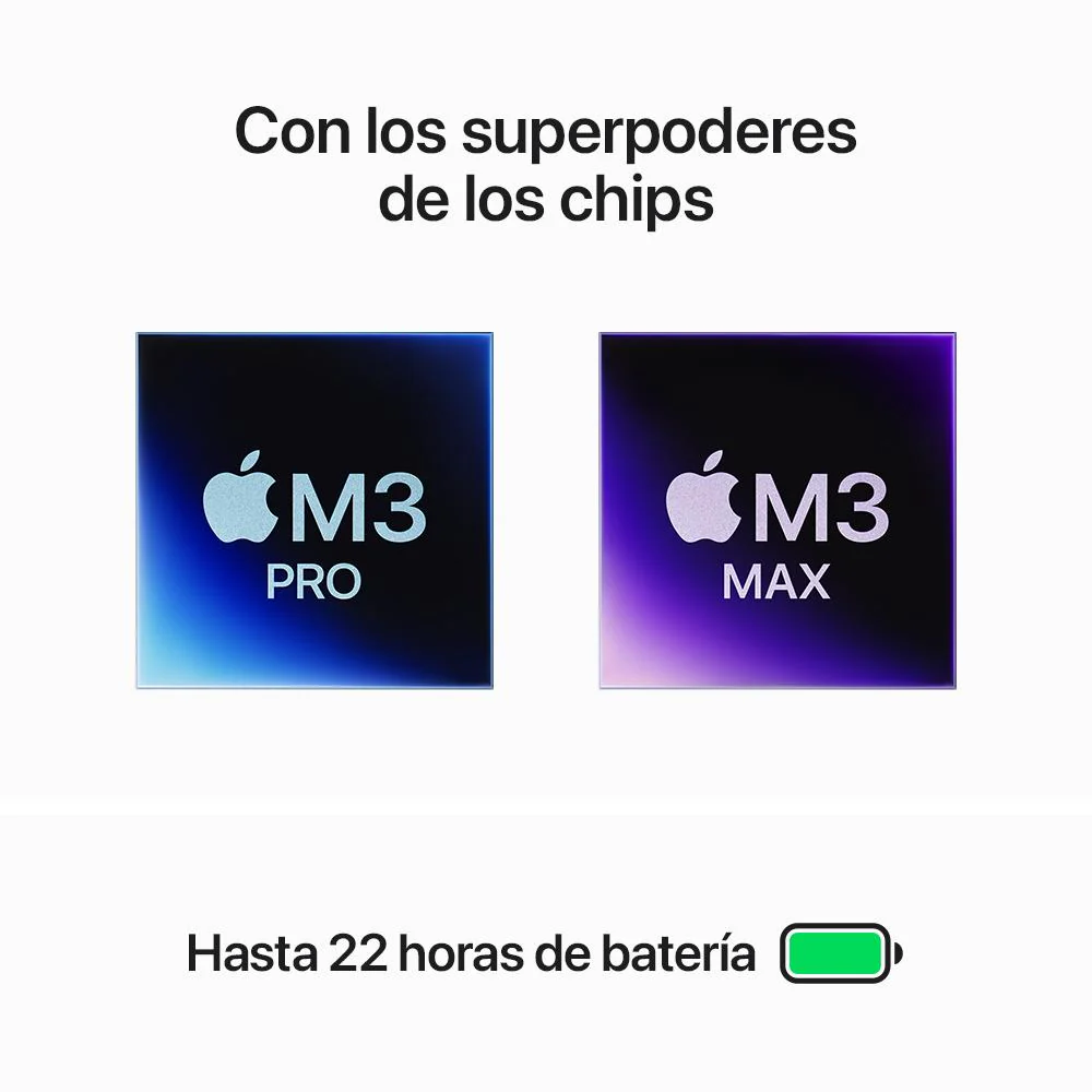MacBook Pro de 16 pulgadas: Chip M3 Pro de Apple con CPU de 12 núcleos y GPU de 18 núcleos, 512 GB SSD - Plata - Image 4