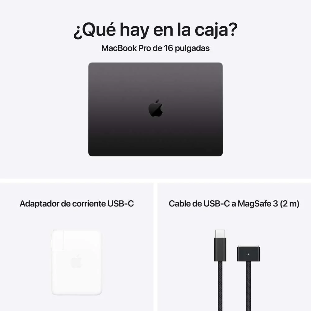 MacBook Pro de 16 pulgadas: Chip M4 Max de Apple con CPU de 16 núcleos y GPU de 40 núcleos, 1 TB SSD - Negro espacial - Image 8