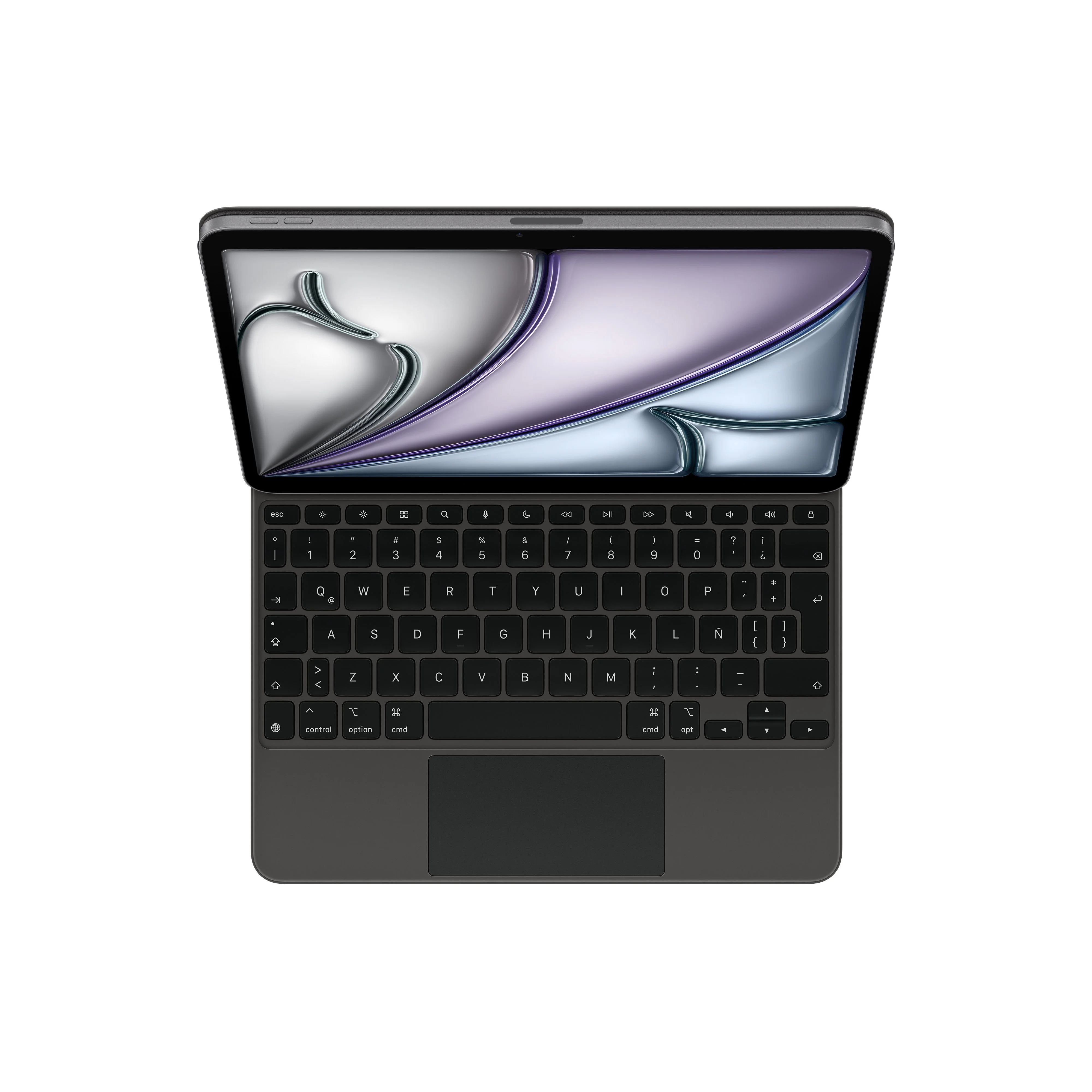 Magic Keyboard para el iPad Air de 11 pulgadas (M3) – Español (América Latina) - Negro