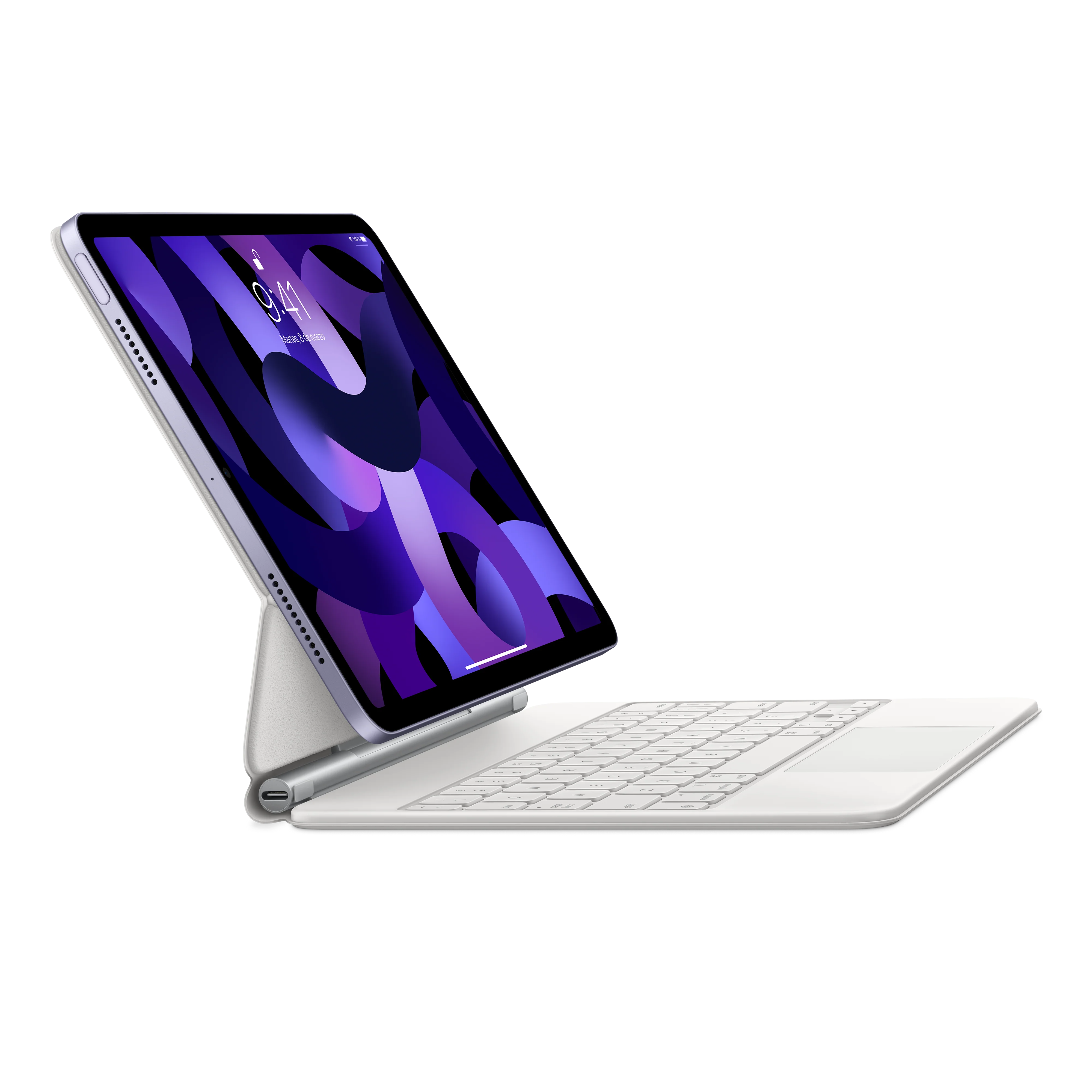 Magic Keyboard para iPad Pro de 11 pulgadas (3ra generación) y iPad Air (5ta generación) - Español (España) - Blanco - Image 4