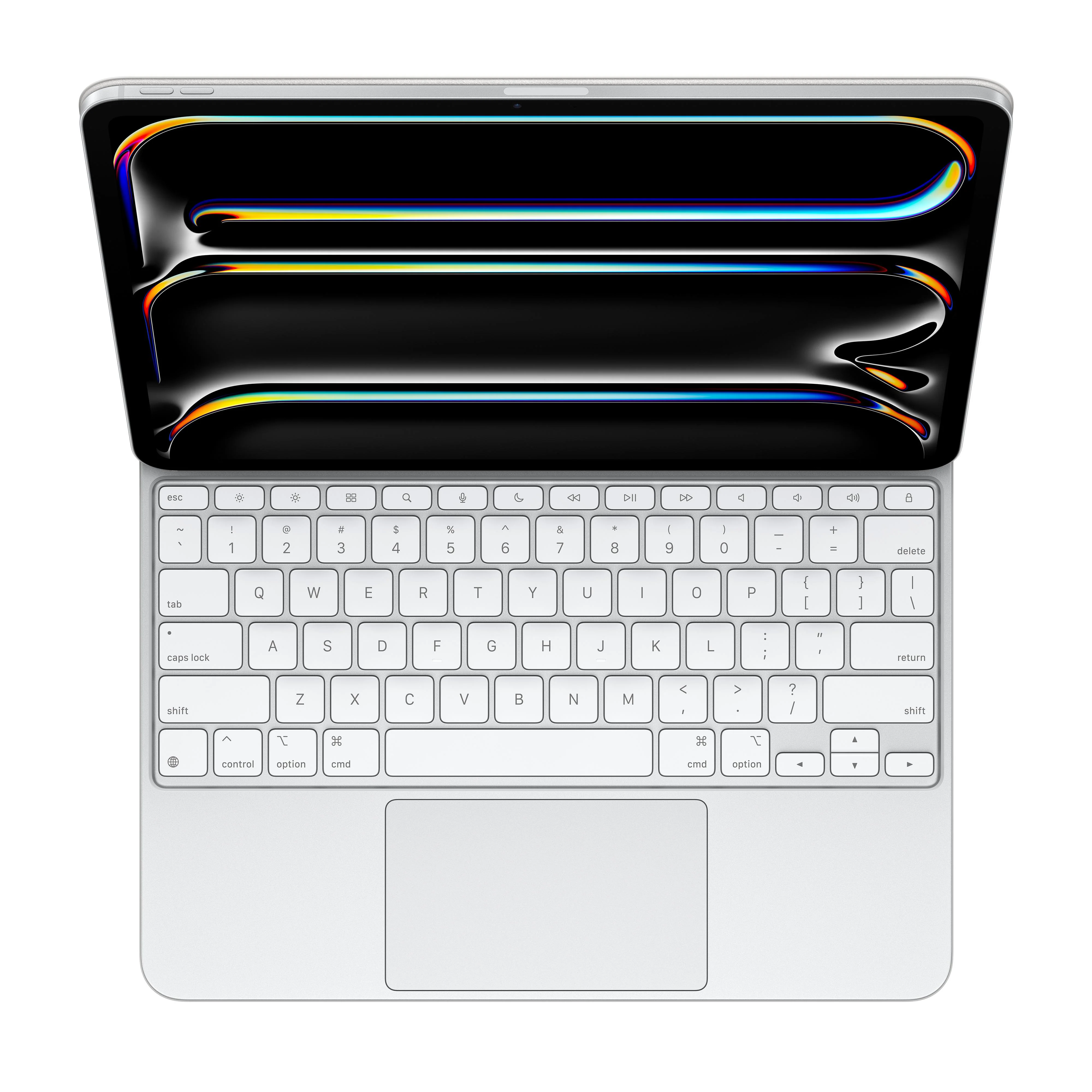 Magic Keyboard para el iPad Pro de 13 pulgadas (M4) - Inglés (EE. UU.) - Blanco - Image 4