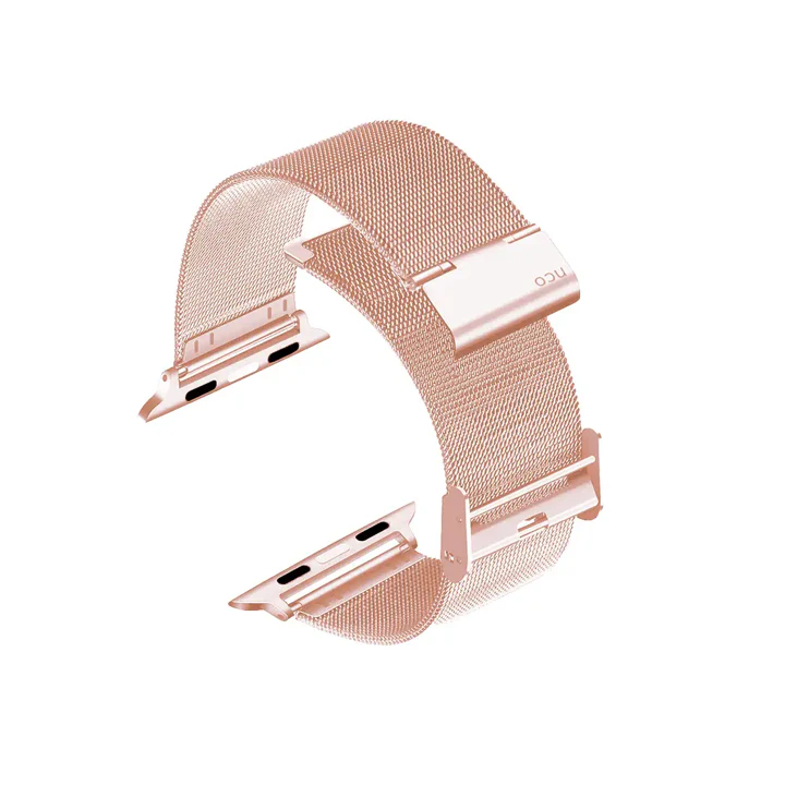 Correa NCO MeshLoop en acero Inoxidable para Apple Watch - Oro Rosa - Image 3