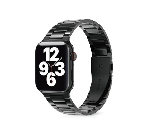 METAL BAND FOR APPLE WATCH 38/40MM BLK - Image 2