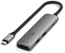 MULTIPUERTO SATECHI USB-C 4 EN 1 4K SPACE GRAY - Image 3