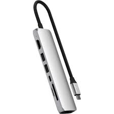 MULTIPUERTO SATECHI USB-C 7 EN 1 4K ETHERNET SILV ER - Image 2