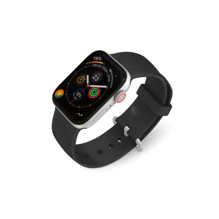 Correa de Silicona NCO ActiveLoop para Apple Watch S7 de 45mm - Negro - Image 2