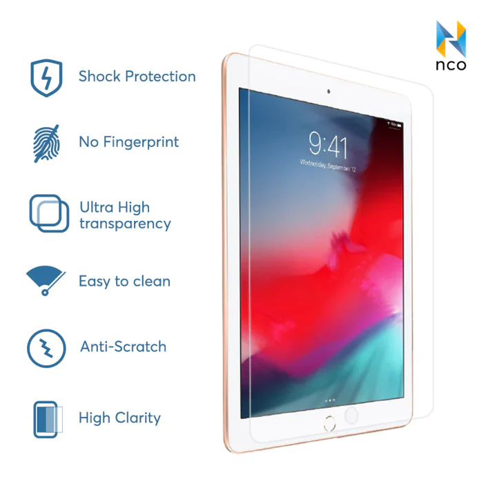 Protector de Pantalla NCO GlassGuard Para iPad de 10.2¨ - Image 3