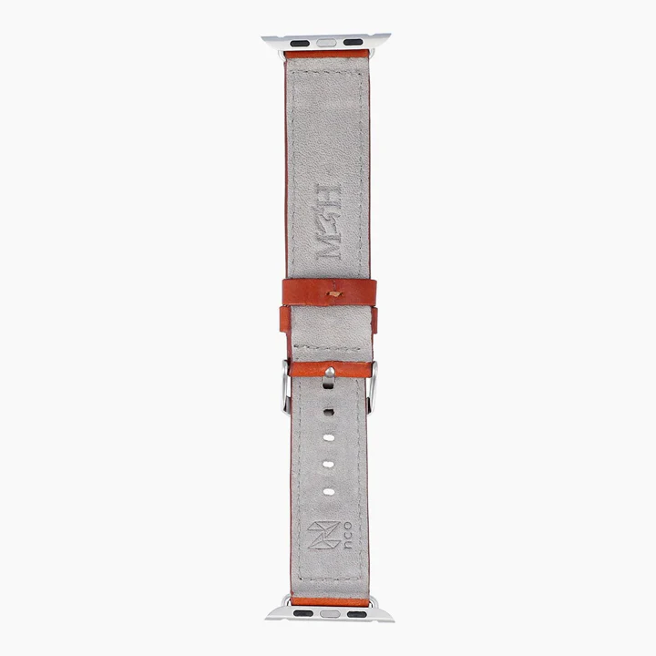Correa NCO en cuero para Apple Watch (todas las tallas)- Caramelo - Image 4