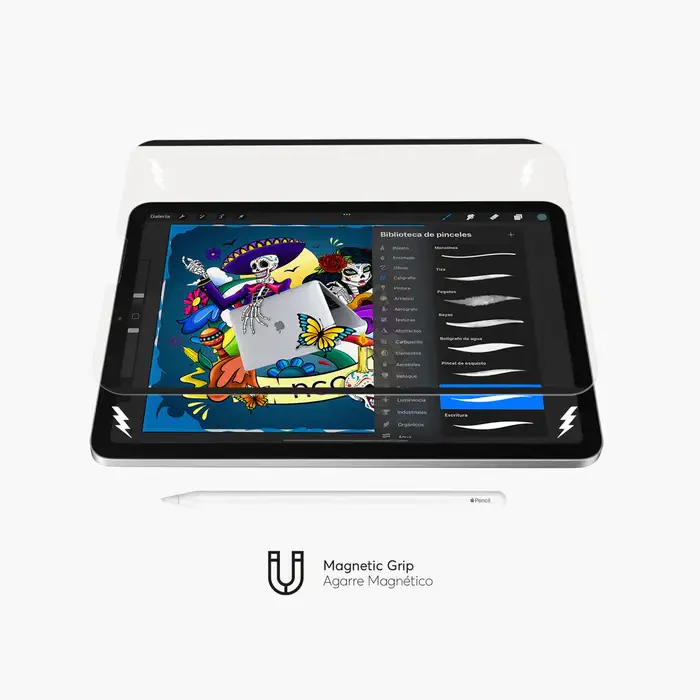 Protector de Pantalla NCO tipo papel Para iPad Pro de 12.9¨ - Transparente - Image 3
