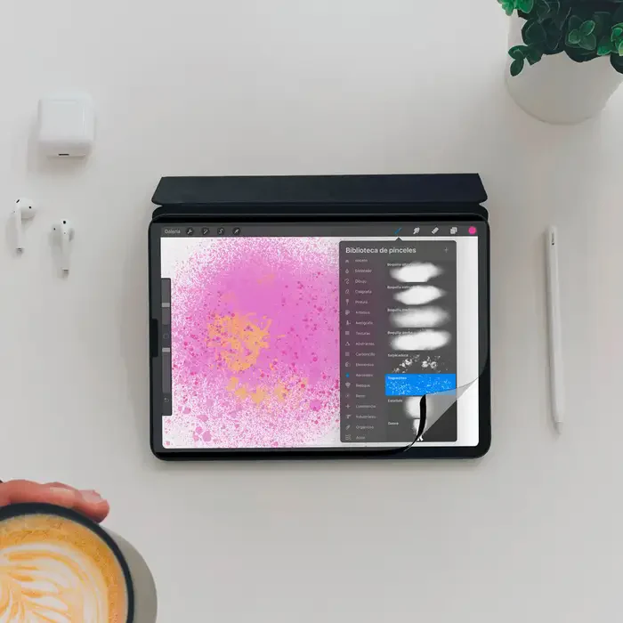 Protector de Pantalla NCO tipo papel Para iPad Pro de 12.9¨ - Transparente - Image 5
