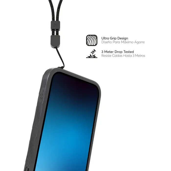 Case NCO SAFECASE GRIP con MagSafe para iPhone 14 Plus - Negro - Image 4