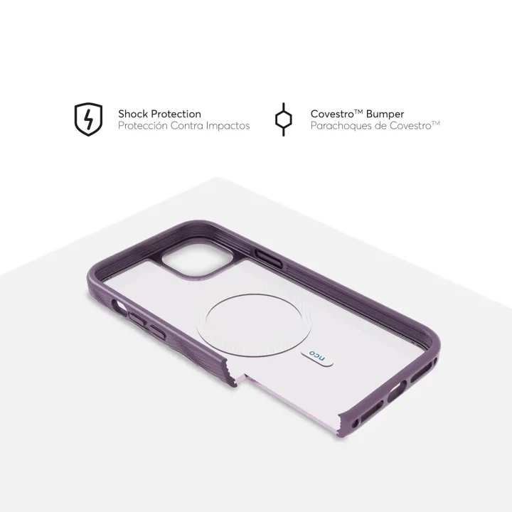 Case NCO SafeCase GRIP con MagSafe para iPhone 14 Plus - Purpura - Image 6