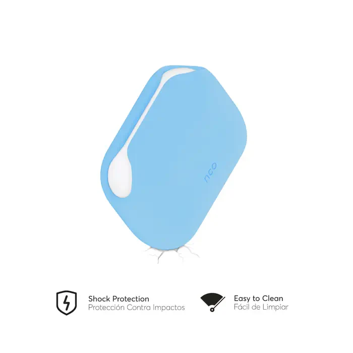 Case NCO SILICON PEARL Para AirPods Pro 2da Generacion - Azul - Image 3