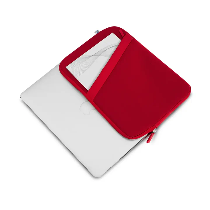 Funda NCO SleeveGuard en espuma viscoelástica para MacBook Pro de 13" - Rojo Cereza - Image 4