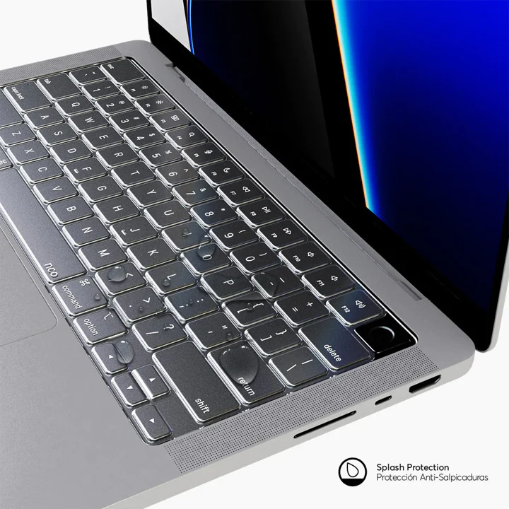 Protector de Teclado NCO SMARTTYPE TPU para MacBook Pro de 13¨ M1 - Transparente - Image 3