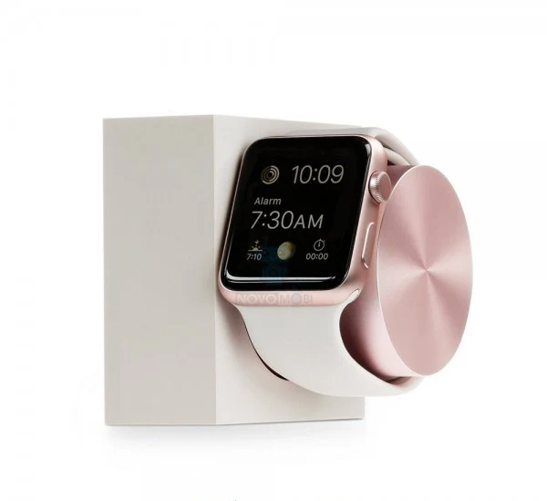 Base NATIVE UNION Para Apple Watch Piedra/Oro Rosa - Image 2